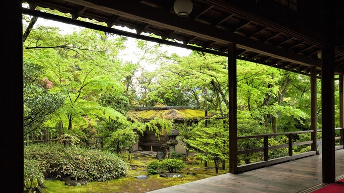 妙心寺塔頭【大法院】新緑の露地庭園特別拝観付きプラン【朝食付き】